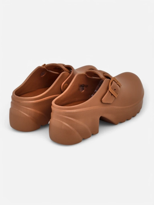 Royalfashion Жіночі гумові босоніжки на підборах Voxones