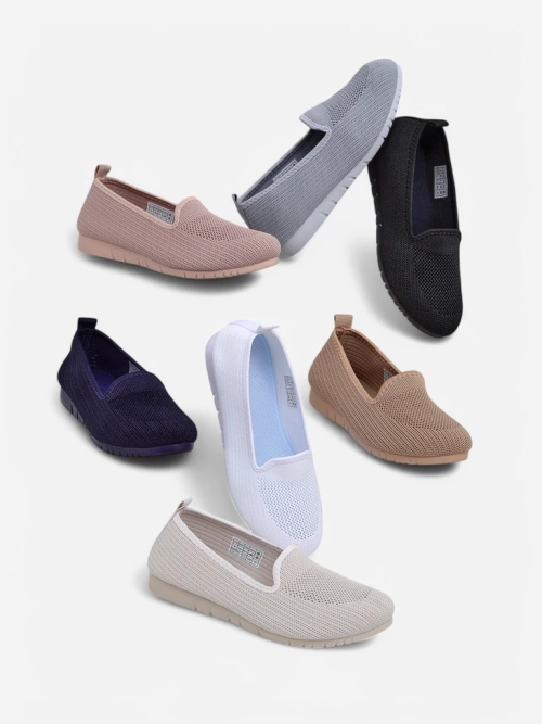 Royalfashion Жіночі тканинні лофери Caerit