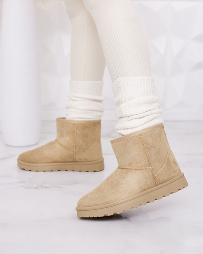Royalfashion Hnědé boty a'la snow boots for women Nerlea