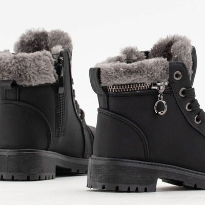 Чорні дитячі черевики Grandis