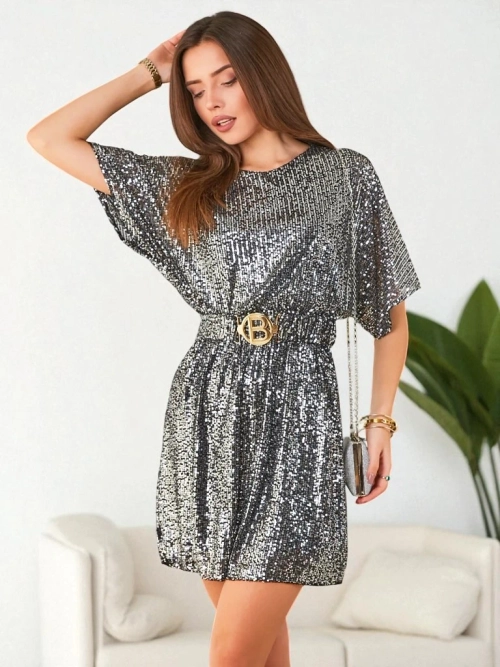 Royalfashion Жіноча сукня з блісками