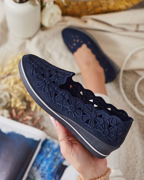 Royalfashion Жіночі напівчеревики на низьких підборах Dellio