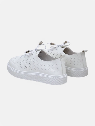 Royalfashion Dámské perforované šněrovací sportovní boty Vaned