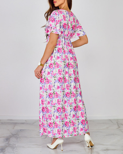 Royalfashion Жіноча квіткова сукня міді