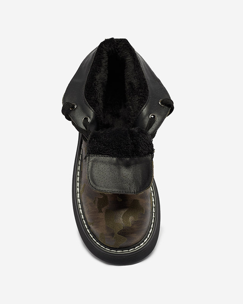 Зелені жіночі мокасини Moreore - Взуття