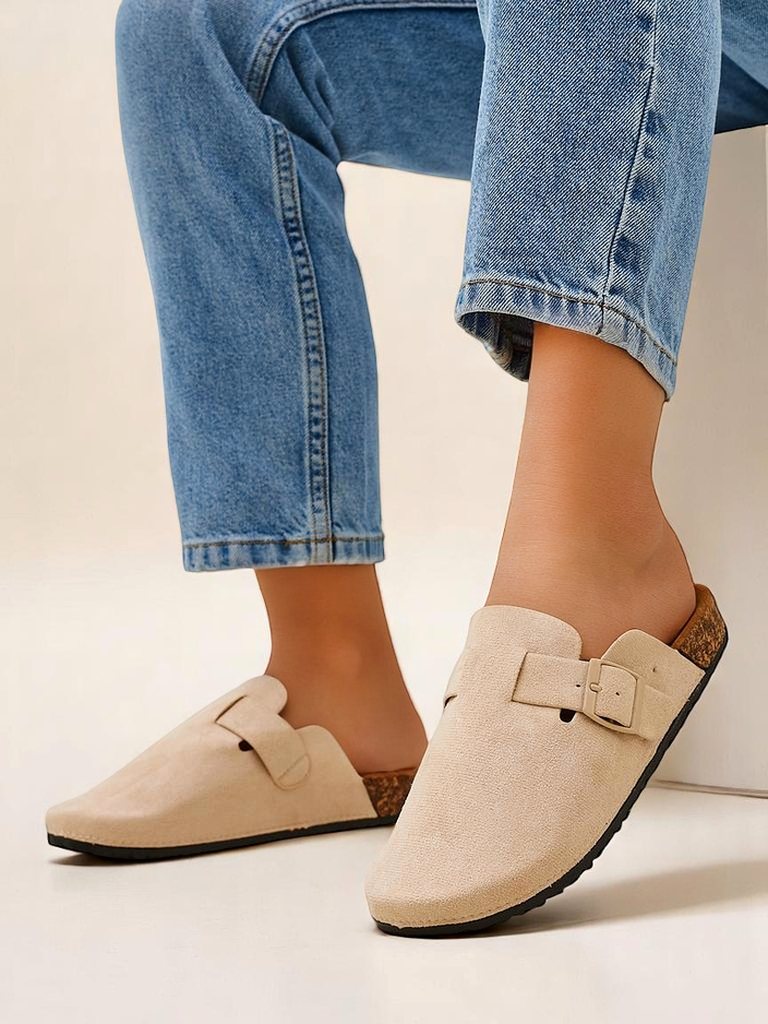 Royalfashion Uzavřené dámské nazouváky Zanbelo