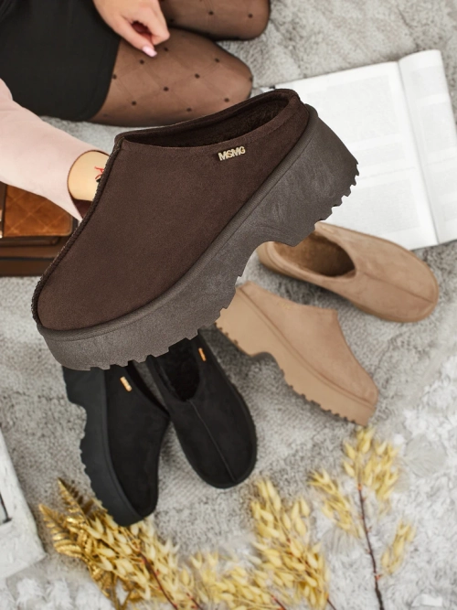 Короткі жіночі черевики a'la снігоходи з хутром Noelina