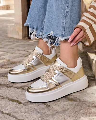 Royalfashion Dámské sportovní platformové tenisky Gevigos