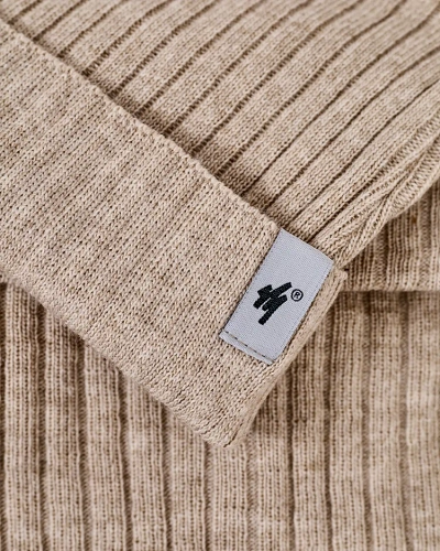 Королівський універсальний зимовий комплект - шапка-біні з трубчастим капюшоном