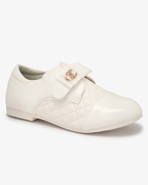 Півчеревики стьобані з екошкіри білого кольору Werme- Footwear
