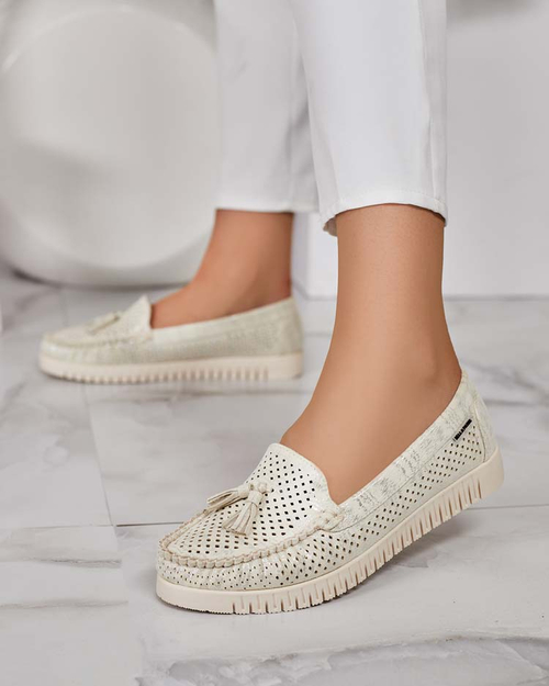 Royalfashion Жіночі ажурні мокасини Molaffa