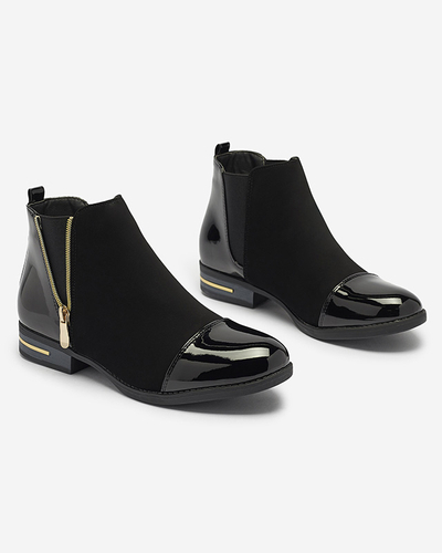 Чорні жіночі черевики Ropenia- Footwear