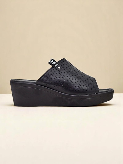 Royalfashion Dámské pantofle na klínku Luna Wedge