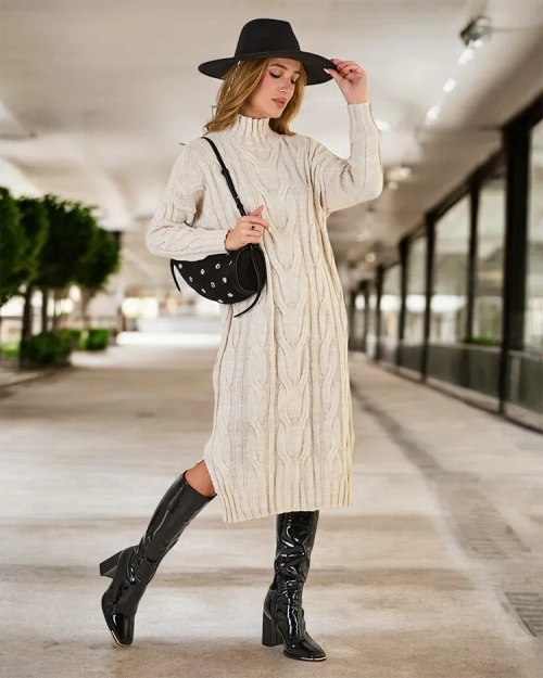 Жіноча сукня-светр Royalfashion