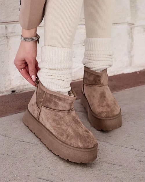 Роялфешн Короткі жіночі сніжні чоботи Хаванні