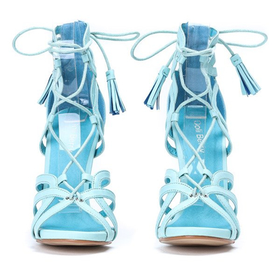 Сині босоніжки на високому каблуці Nulia - Взуття 1