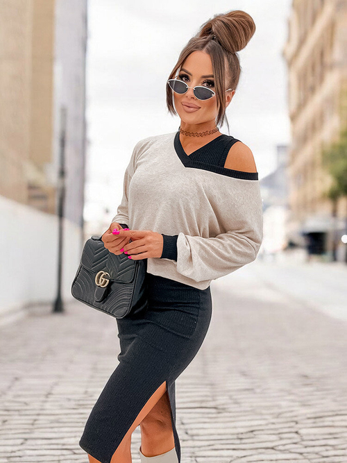 Жіночий повсякденний комплект Royalfashion Black