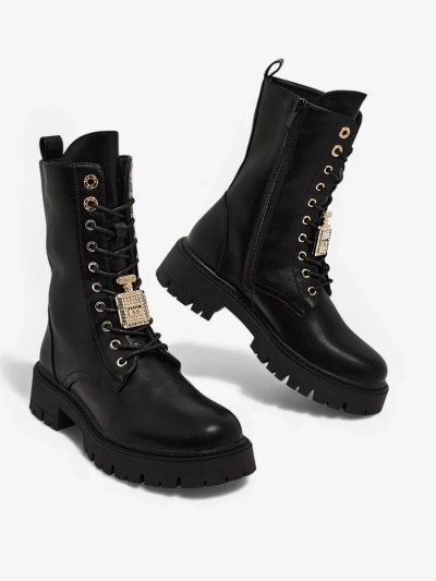 Eko kožené šněrovací dámské kotníkové boty Venit