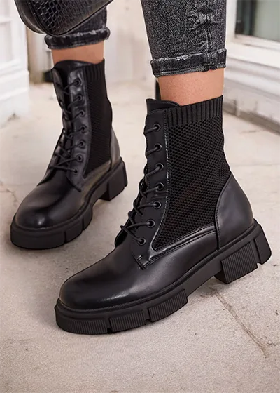 Dámské polobotky s otevřeným vzorem Rowic