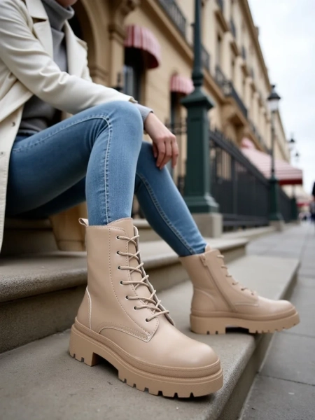 Жіночі черевики Royalfashion Bumalo на шнурівці