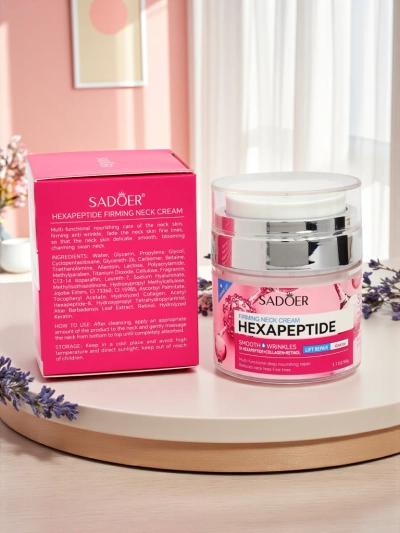 Sadoer Neptunia Hexapeptide Collagen Retinol Lifting Krém do Szyi 50ml
