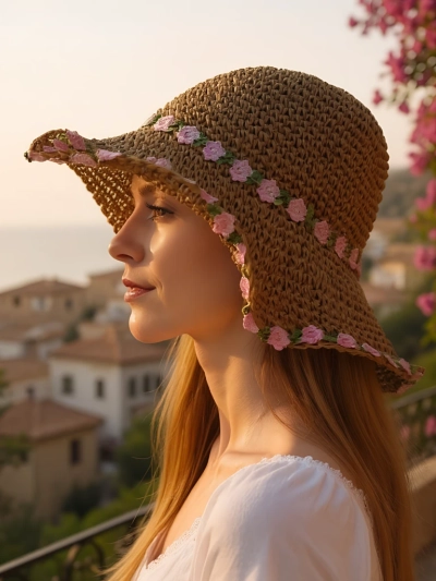 Royalfashion Жіночий солом'яний капелюх Malvera
