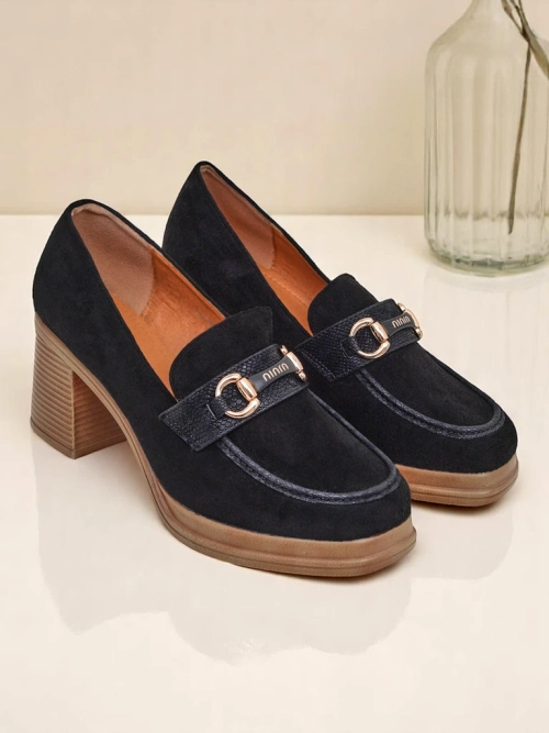 Royalfashion Жіночі лофери на широкому каблуці Apareus