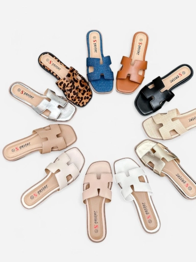 Royalfashion Dámské sandály na ploché podrážce Eval