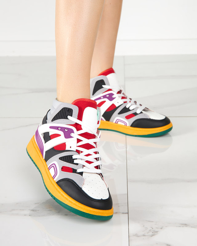 OUTLET Šedé dámské kotníkové sportovní boty od Gisore - Footwear