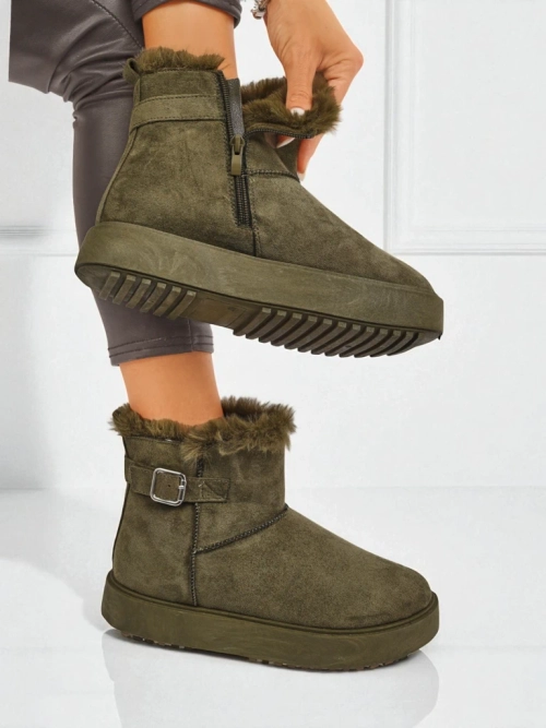 Royalfashion Короткі жіночі черевики a'la снігоходи Aurelia Classico