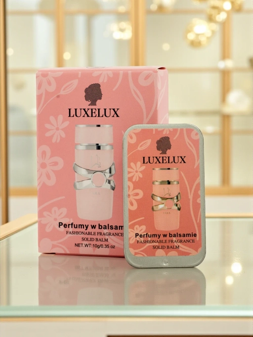 LUXELUX Solid Balm Aurelia – парфумований бальзам у металевій банці 10г