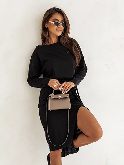 Royalfashion Dámské midi šaty