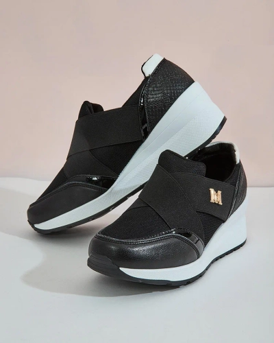 Royalfashion Dámské sportovní tenisky na podpatku Benntas