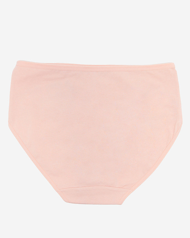 Dámské růžové bavlněné kalhotky - Spodní prádlo