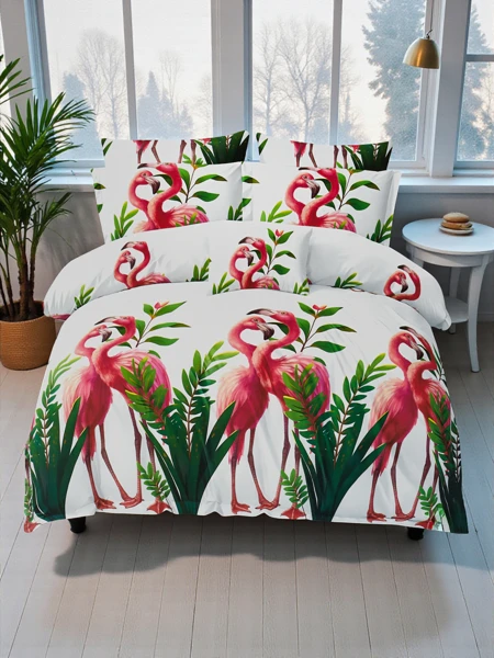 Royalfashion Vzorované ložní prádlo 160x200 sada 4-DÍLNÁ