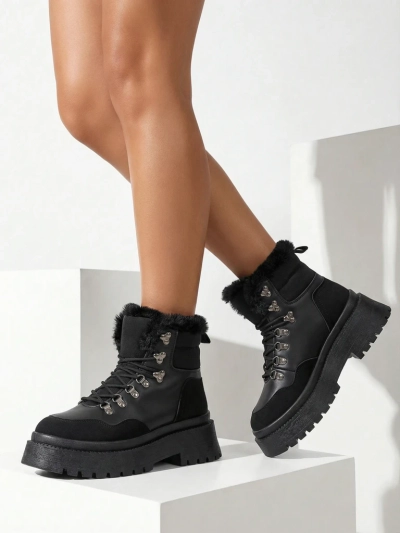 Dámské sněhule s šněrováním Royalfashion Qiroz