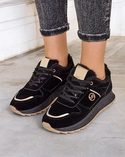 Royalfashion Dámské insulated tenisky s kožichem Boris