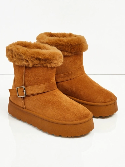 Royalfashion Krátké boty a'la sněhule dámské Myrelle