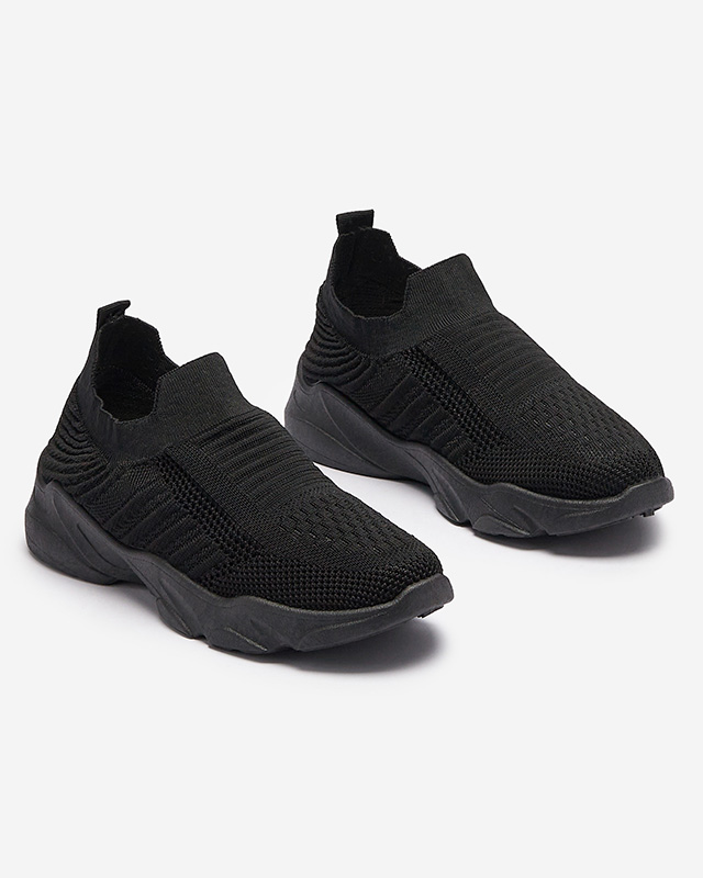 Černá dámská nazouvací sportovní obuv Stoddu- Obuv