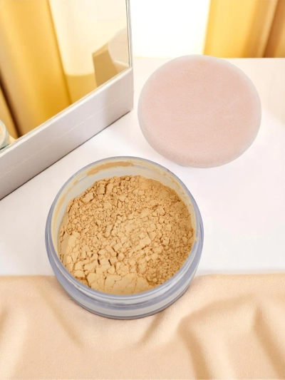 Sypký pudr na obličej s SPF 50 Golden Glow