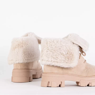 OUTLET Бежеві жіночі еко замші Itsumi - Взуття