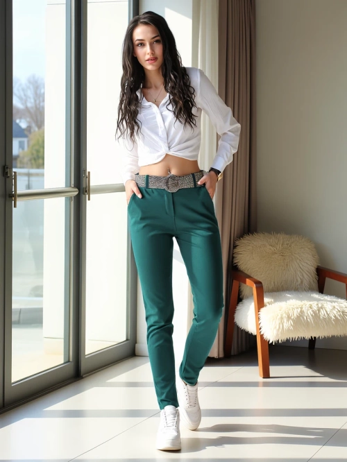 Royalfashion Жіночі тканинні брюки