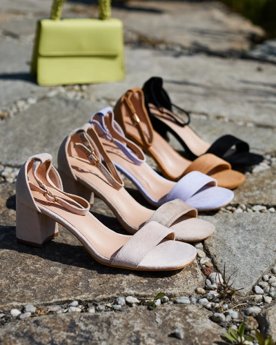 Royalfashion Béžové dámské sandály Kulcad post