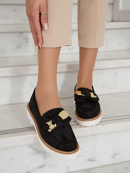 Nero Elegante Mokasíny z Ekologické Kůže