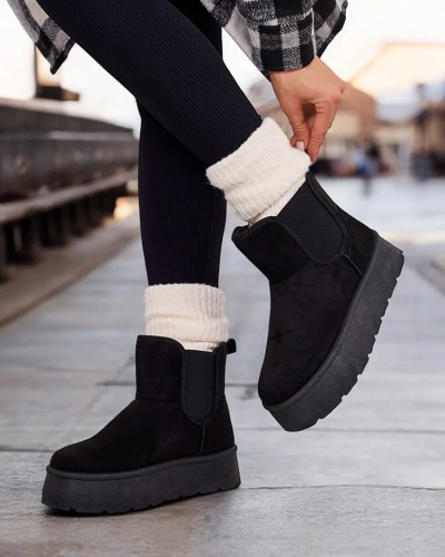 Royalfashion Жіночі короткі черевики Nomas a'la snow boots