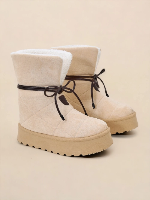 Дамські в'язані сніжні черевики Royalfashion Wdeno