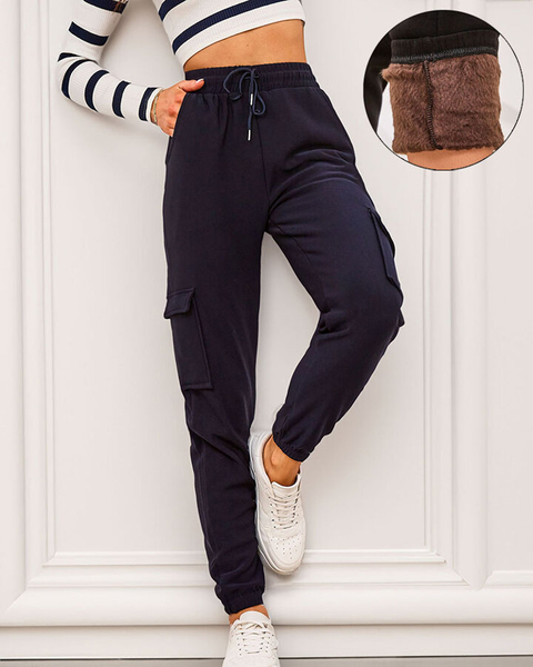 Royalfashion Dámské zateplené bojové kalhoty