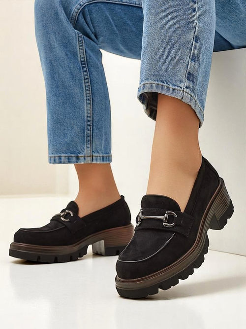 Royalfashion Allar жіночі лоуфери на низькому каблуці