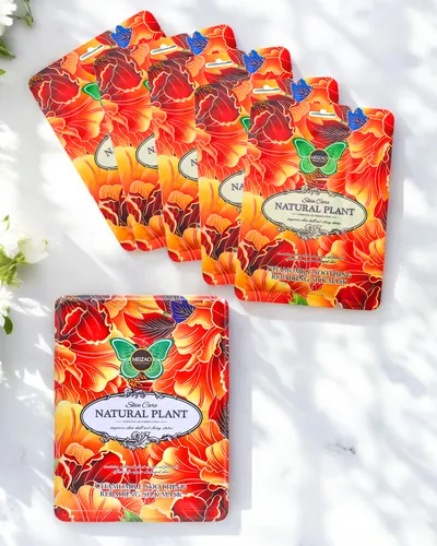 Přírodní rostlina - Sada séra s ceramidy a heřmánkovou maskou 6g+36g x 10ks