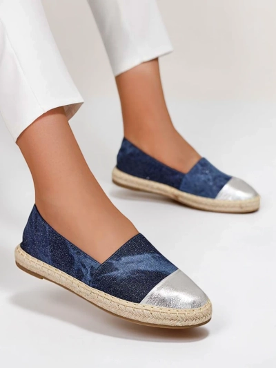 Royalfashion Dámské espadrilky a'la denim Anerta